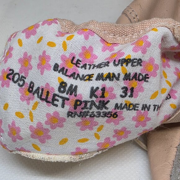 Capezio Daisy 205 Ballet Shoe Leather Full Sole - Ballet Pink - Picture 5 of 9